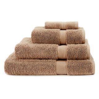 Christy Taupe luxury cotton bath sheet