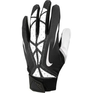 NIKE Youth Vapor Jet 2.0 Football Gloves   Size Medium, Black/white