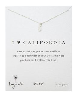 I Heart California Pendant Necklace, Sterling Silver   Dogeared   Silver