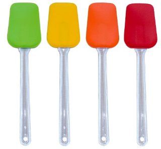 Silicone Spatulas   10 Inch (Set of 4, Asst Colors) Kitchen & Dining