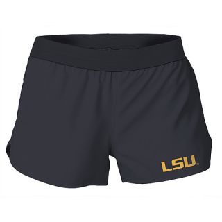 SOFFE Womens LSU Tigers Woven Shorts   Size L, Black