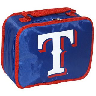 Concept One Texas Rangers Durable 70D Nylon PVC Insulated Team Logo Lunch Tote