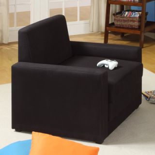 DHP Single Chair Sleeper 3333296 Color Rich Black