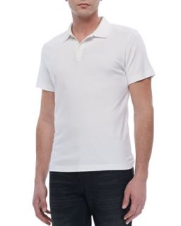 Mens Boyd Polo in Census, White   Theory   White (X LARGE)