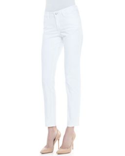 Womens Isabel Ankle Newport Twill Pants   Christopher Blue   White (8)