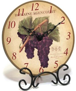 Infinity Instruments Autumn Royal 7 Inch Wide Antique Wall Clock   Wall Clocks
