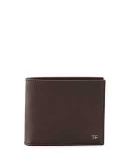 Mens TF Leather Wallet, Brown   Tom Ford   Brown