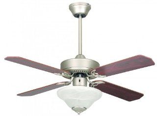 Concord 42HES4ESN Ceiling Fans with Alabaster Swirl Glass Shades, Satin Nickel Finish   Ceiling Fan Lamp Shades  