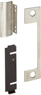 HES Stainless Steel TD Faceplate for HES 1006 Series Electric Strikes for Use with Mortise Lockset with 1" Deadbolt and Center Lined Deadlatch, Satin Stainless Steel Finish Industrial Hardware