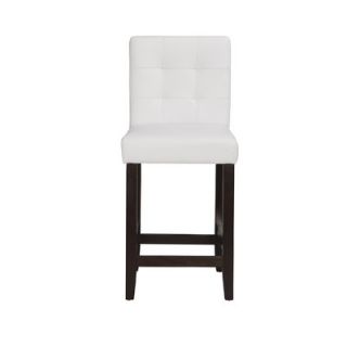 Boraam Lyon 24 Counterstool BAA1735 Upholstery PU   White