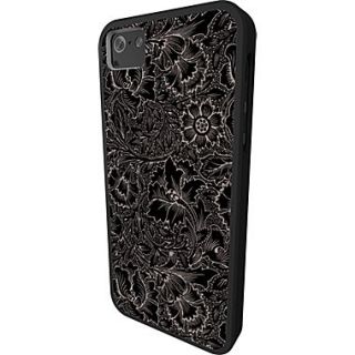 IFrogz Mix Cover for iPhone 5, Black Flower