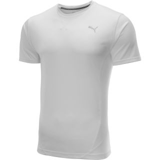 PUMA Mens PT Pure Core Short Sleeve T Shirt   Size L, White