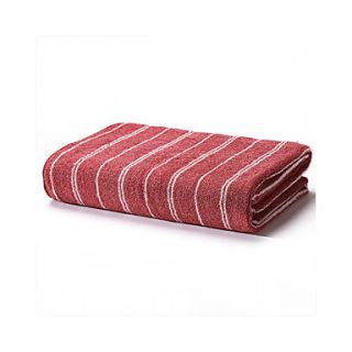 1 Piece Cotton Yarn Dyed Bath Towel