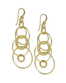 Gl Multi Link Jet Set Earrings   Ippolita   Gold