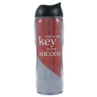 Baudville No Spill Travel Mug, Youre the Key to Our Success
