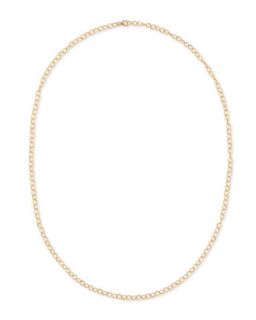 18k Yellow Gold Oval Link Chain Necklace   Syna   Yellow (18k )