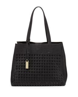 Olivia Tonal Studded Tote Bag, Black   Urban Originals