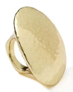 18K Gold Gl Hammered Long Ring   Ippolita   Gold (7)