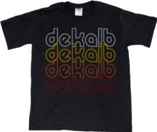 DEKALB, ILLINOIS Retro Vintage Style Youth T shirt Clothing