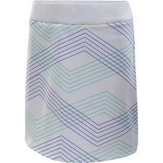 TOMMY ARMOUR Womens S14 Printed Jersey Golf Skort   Size Medium, Bright White