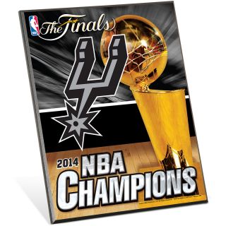 Wincraft San Antonio Spurs 2014 Champions 8x10 Wood Sign w/ Easel Back