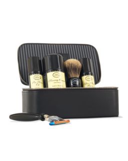 Mens 4 Elements of the Perfect Shave Travel Kit, Unscented   The Art of
