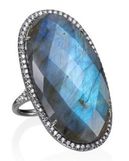 Kate Pave Diamond & Labradorite Ring   Lauren K   (7)