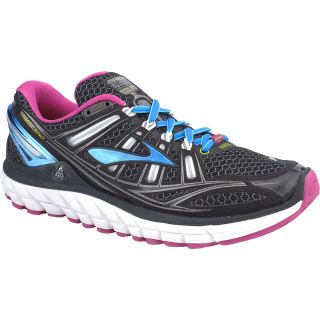 BROOKS Womens Transcend Running Shoes   Size 8b, Black/white