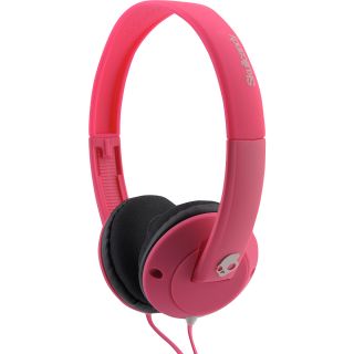 SKULLCANDY Uprock Headphones with Mic1 Button, Pink/black
