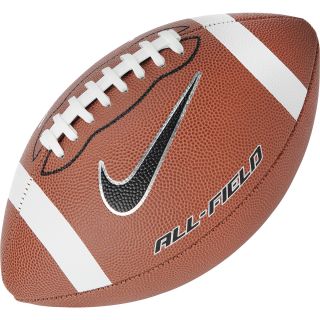 NIKE Adult Official All Field Football, Brown/white