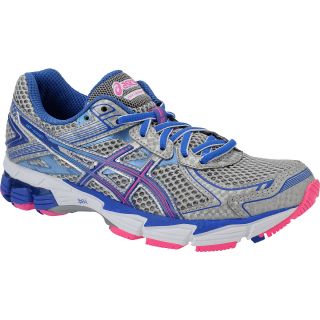 ASICS Womens GT 1000 2 Running Shoes   Size 6w, Lightning/blue