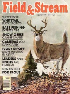 Vintage Field and Stream Magazine   December, 1977 Sports & Outdoors
