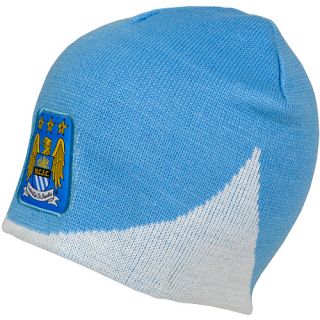 Premiership Soccer Manchester City FC Wave Knit Beanie (200 9505)