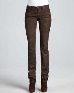 Womens Matchstick Slim Jeans, Sake Brown   Ralph Lauren Black Label   Sake