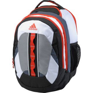 adidas 2014 Ridgemont Backpack, White/red