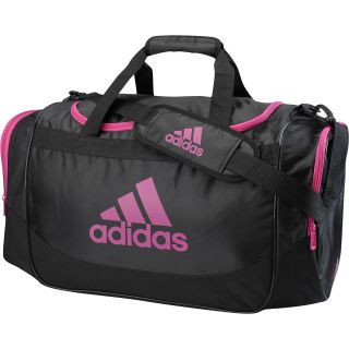 adidas Defender Duffle Bag   Medium, Black/pink