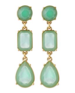 riviera garden earrings, turquoise   kate spade new york   Turquoise