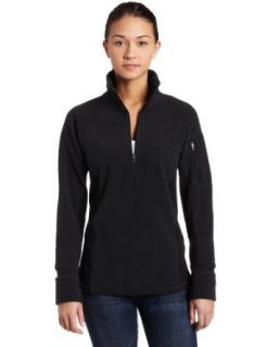 Columbia Women's Just Right Fleece 1/2 Zip Jacket, Black, Large Sports & Outdoors