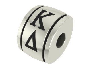 Kappa Delta Barrel Sorority Bead Charm Fits Most Pandora Style Bracelets Including, Chamilia, Troll and More. High Quality Bead in Stock for Fast Shipping Jewelry