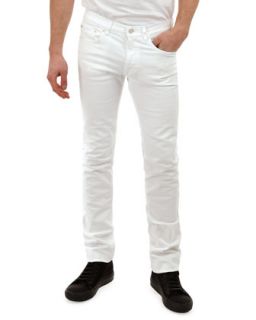 Mens Ace White Denim Jeans   Acne Studios   White (31)