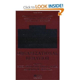 The Blackwell Encyclopedia of Management, Organizational Behavior (Blackwell Encyclopaedia of Management) (Volume 11) Nigel Nicholson, Pino G. Audia, Madan M. Pillutla 9780631235361 Books