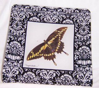 Decorative Glass Tray Marjolein Bastin Nature's Journey Butterfly (Swallowtail Butterfly)  