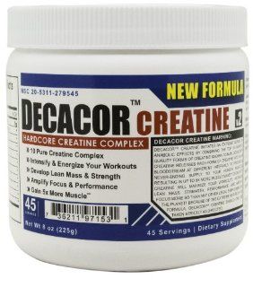 Decacor Creatine   Best Creatine Supplements   Best Creatine Powder that will Enhance Your Muscle Growth, Power and Recovery Health & Personal Care