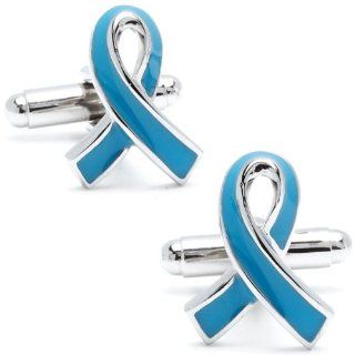 Cufflinks, Inc. CC BCA SL 2 Prostate Awareness Ribbon Cufflinks Inc. Cufflinks Jewelry