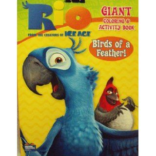 Rio Giant Coloring And Activity Book   Birds of a Feather Books