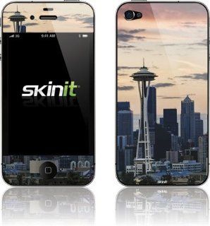 Scenic Cities   Seattle Space Needle and Mount Rainier at Sunrise   iPhone 4 & 4s   Skinit Skin Cell Phones & Accessories