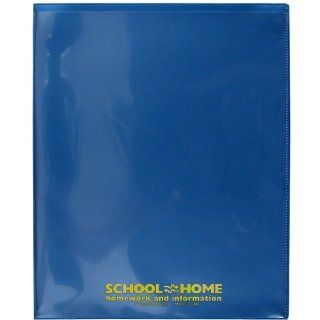 StoreSMART   School / Home Folders   Metallic Blue   10 Pack   Archival Durable Plastic   Homework and Information   SH900SV MB10  Project Folders 