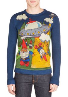 Gnome Away From Home Men’s Sweater  Mod Retro Vintage Mens SS Shirts