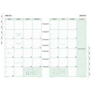 2014 Day Timer Monthly Classic Refill, 5 1/2 x 8 1/2