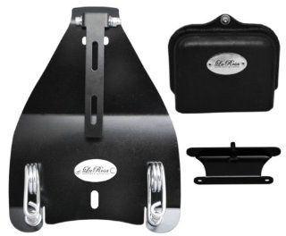 La Rosa Harley Davidson Softail Deluxe Heritage Bobber Style Solo Seat Conversion Mount Kit with 3" Barrel Springs (Fits All 2000 & UP Softail Models) 